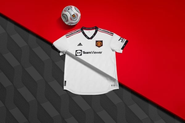 Manchester United Fodboldsæt Børn 2022-23 Udebanetrøje